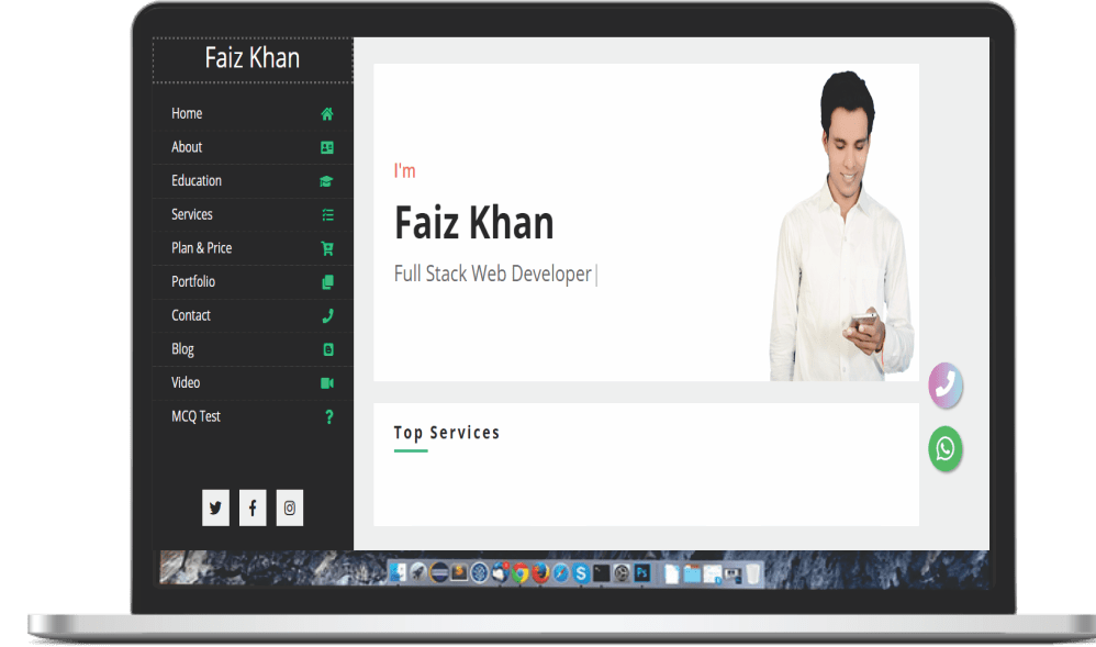 faiz khan, web development services in raebareli, faiz digitech, faiz khan